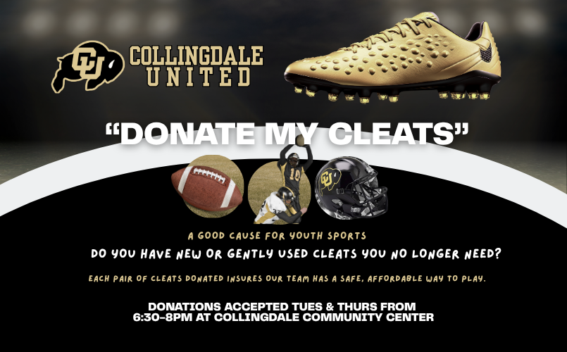 DONATE MY CLEATS